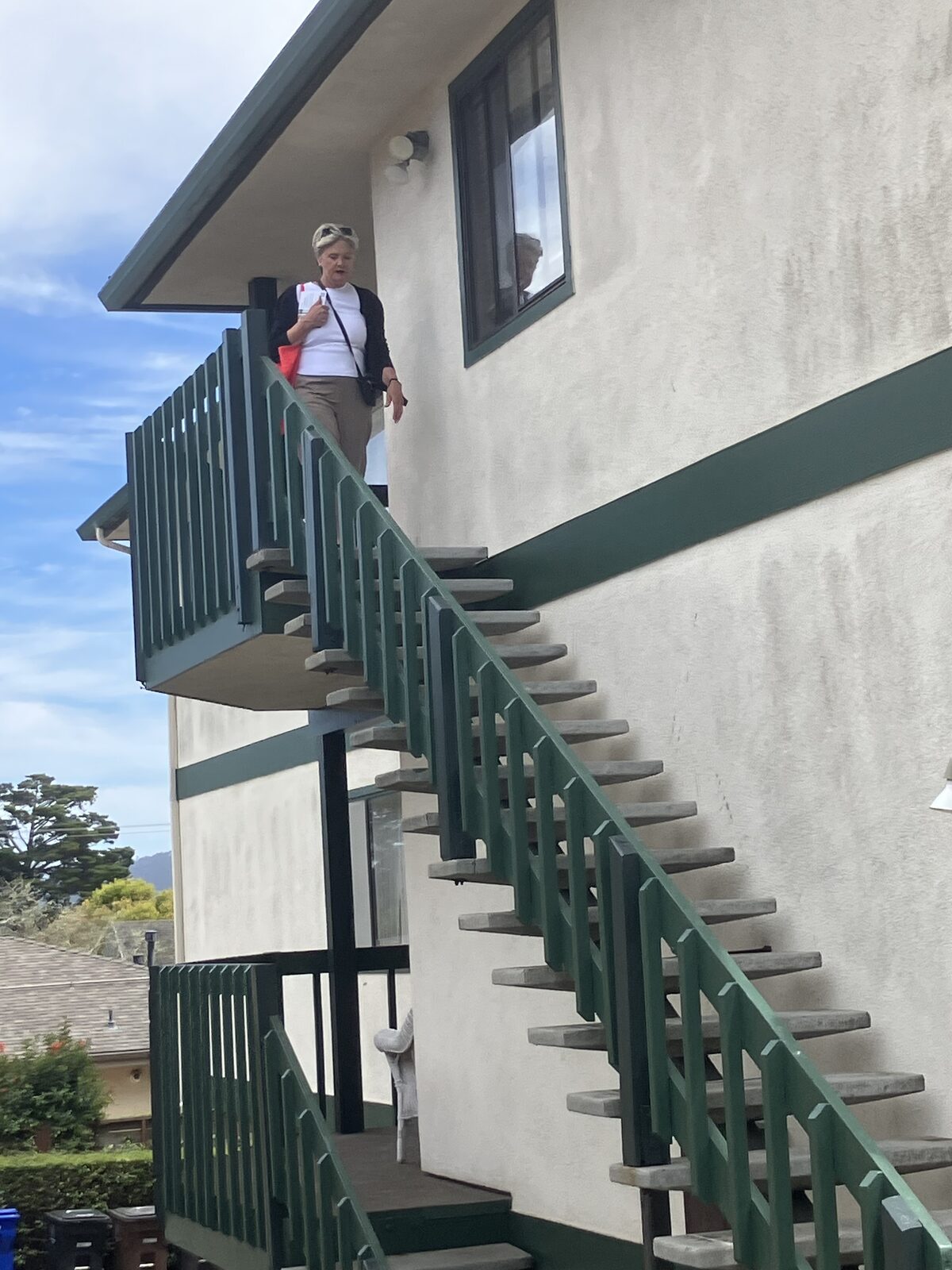 Knocking on every door — even the ones up the stairs.